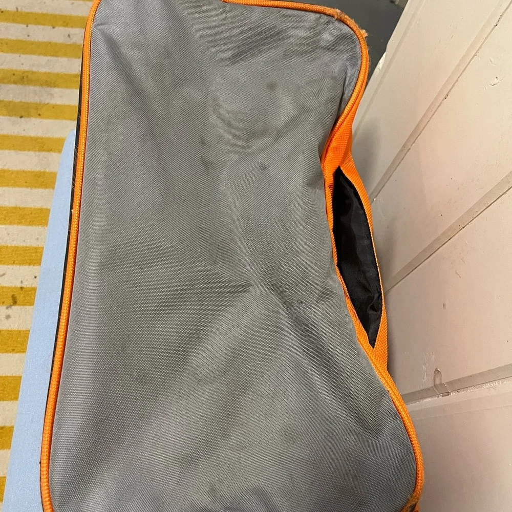 Argo orange dog carrier
